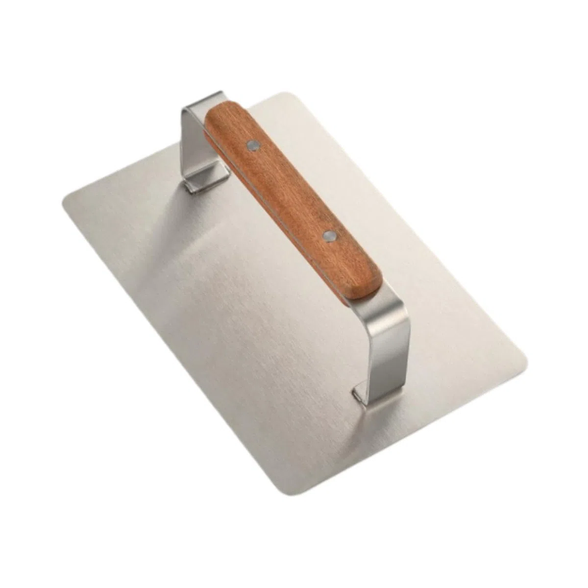 Gralara Pressa per Hamburger in Acciaio Inossidabile, Pressa per Bistecche Rettangolare, Resistente, per Hamburger di Verdure con Torrone Croccante a Fiocco D