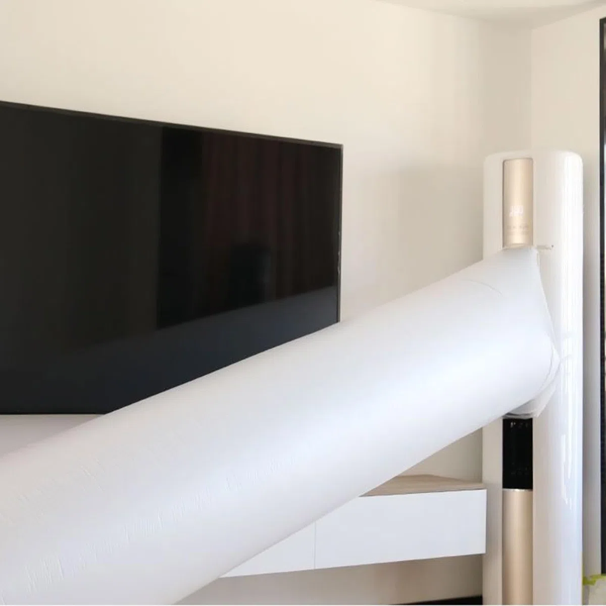 Sacca Di Soffiaggio Per Aria Condizionata | Tubo Lungo Per Aria Condizionata | Accessorio Regolabile Per Camera Soggiorno Ufficio Studio Hotel