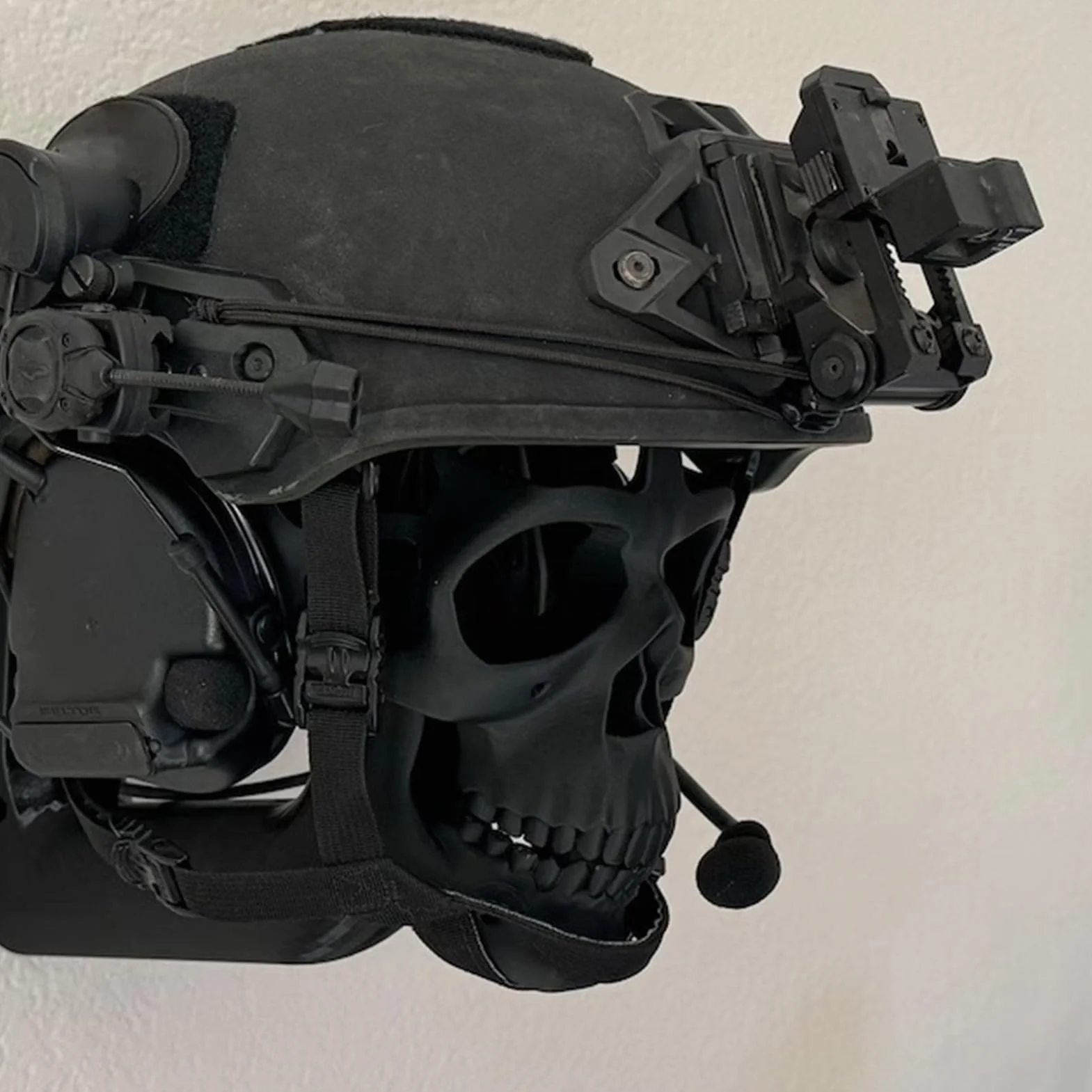 Supporto per casco da moto a forma di teschio, espositore da parete, decorazione domestica