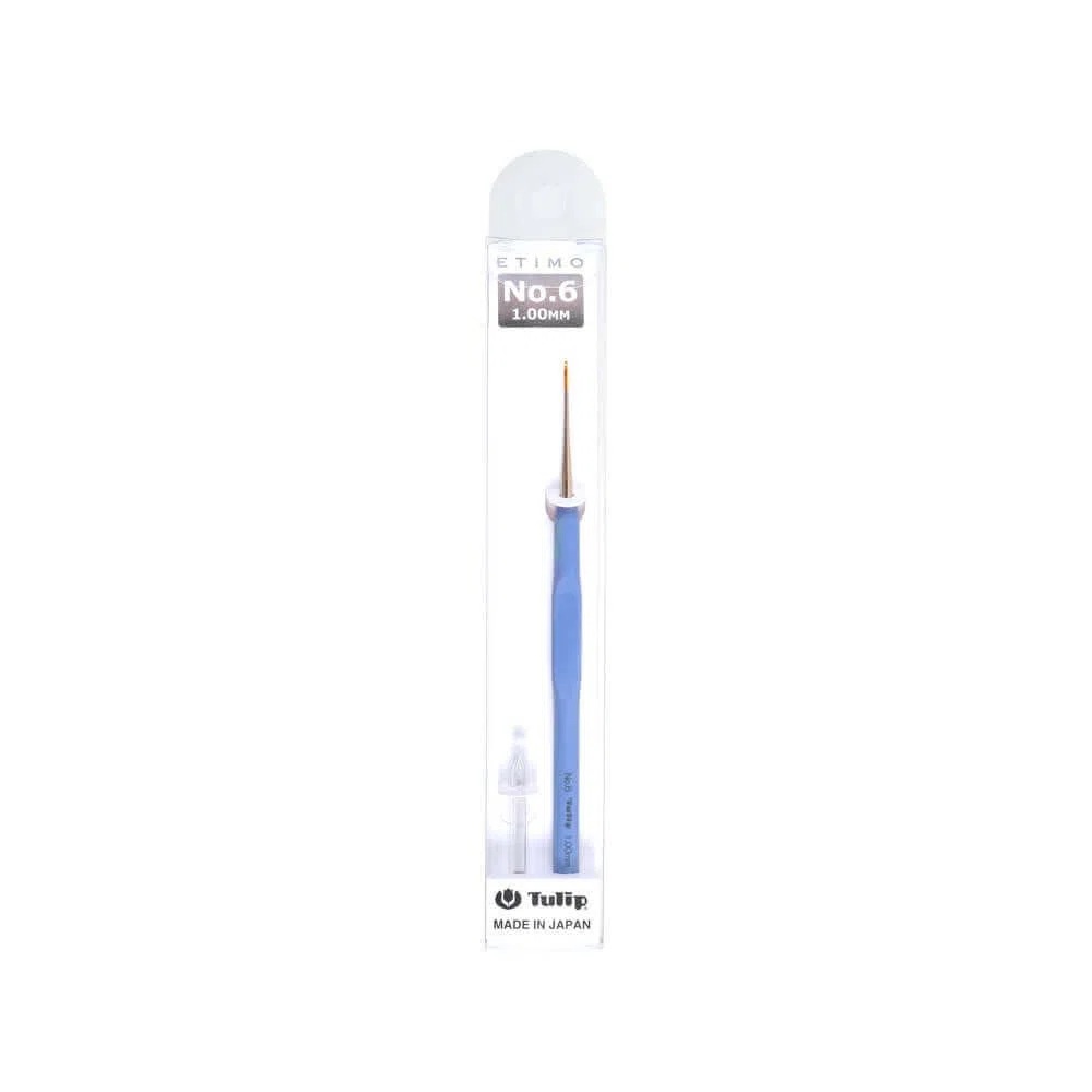 Tulip Crochet Hook, Blue, 38