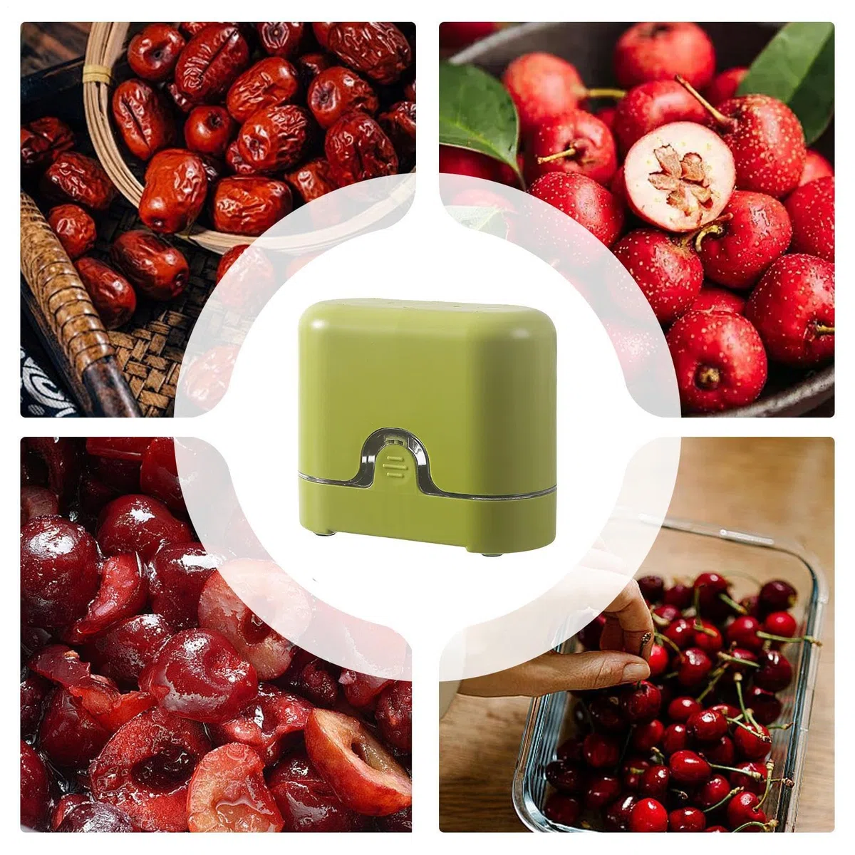 Snocciolive - Rimuovi il Nocciolo Manuale per Olive | Attrezzo da Cucina Ergonomico per Snocciolare Frutta | Ideale per Casa Ristoranti Preparazioni Cottura