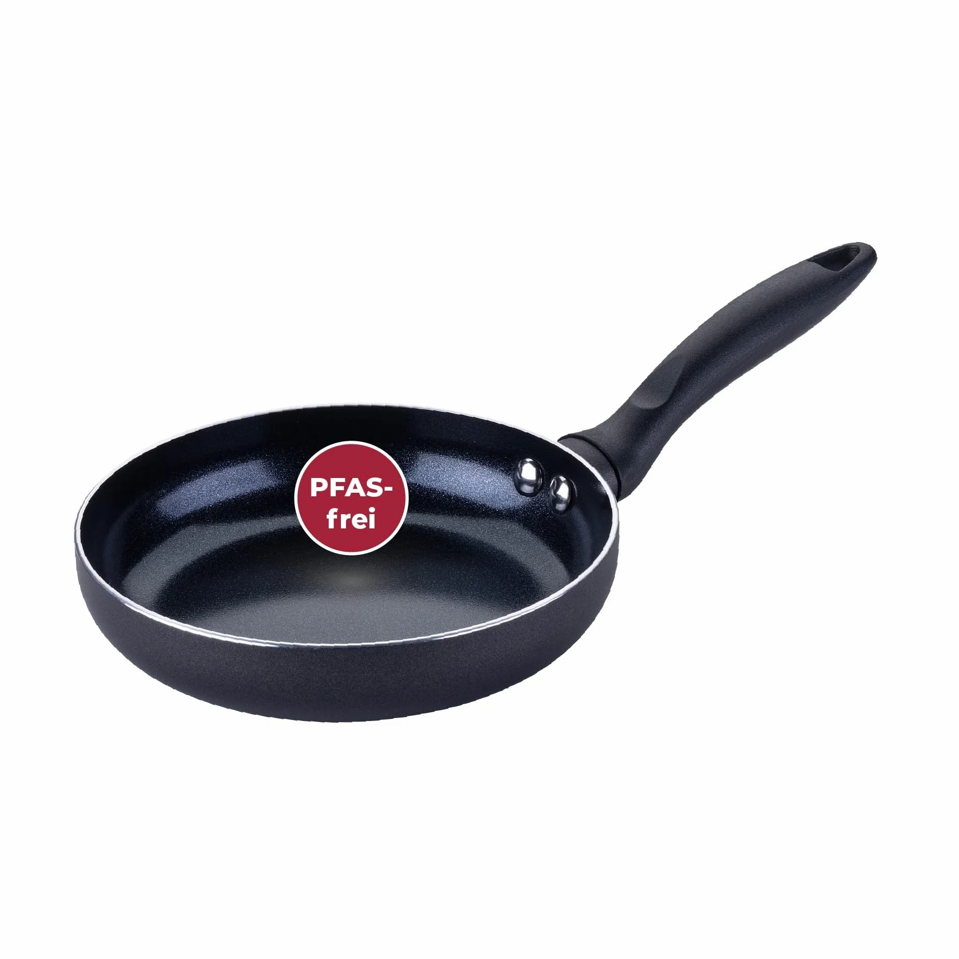 FACKELMANN Mini padella Essential Highrise Ø 14 cm – ideale per piccoli piatti, resistente al forno, con rivestimento antiaderente in ceramica, colore nero
