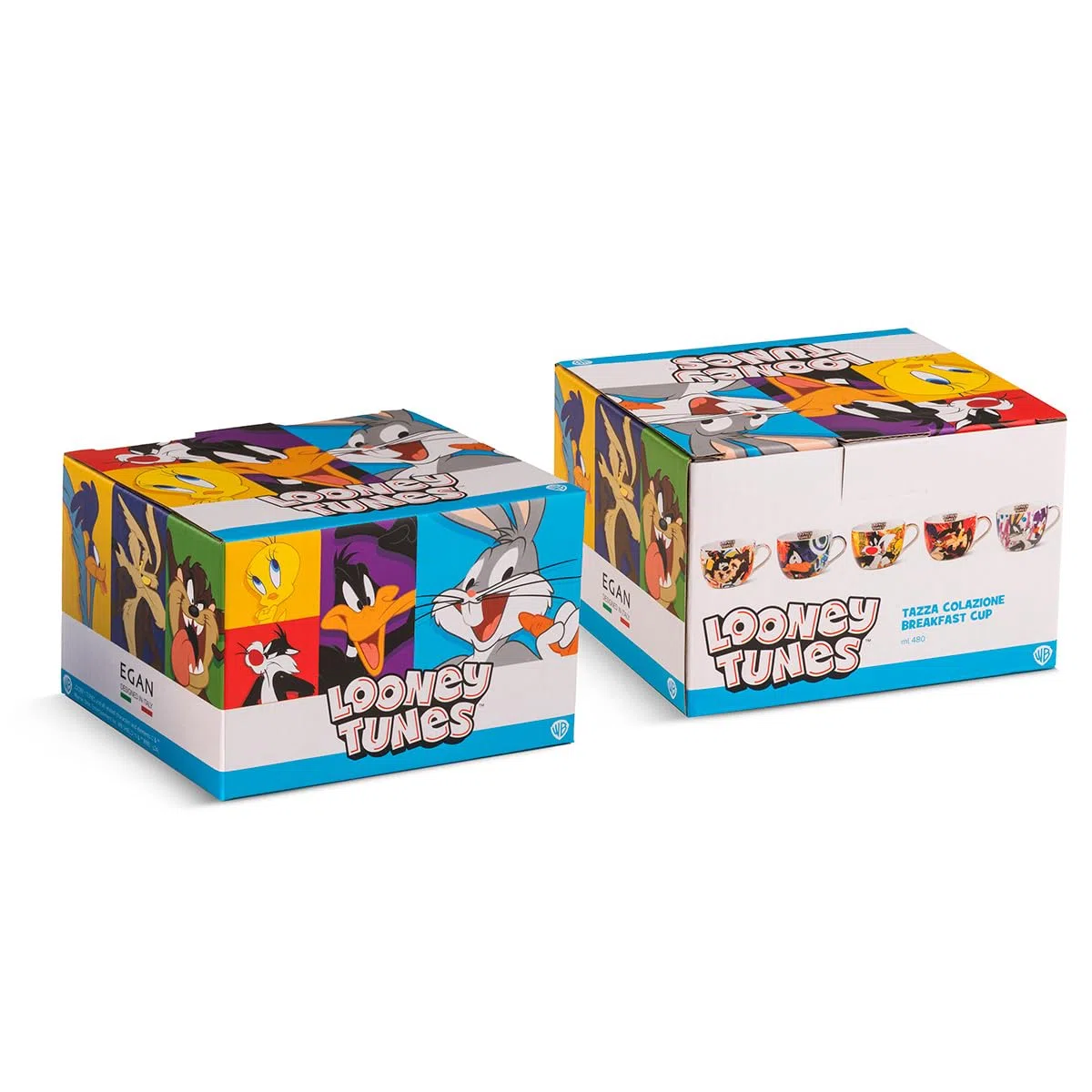 Egan Tazza Collezione Warner Bros Looney Tunes. Tazza da Colazione di Titti&Silvestro in New Bone China e capienza 480 ml. La referenza è: 116002.
