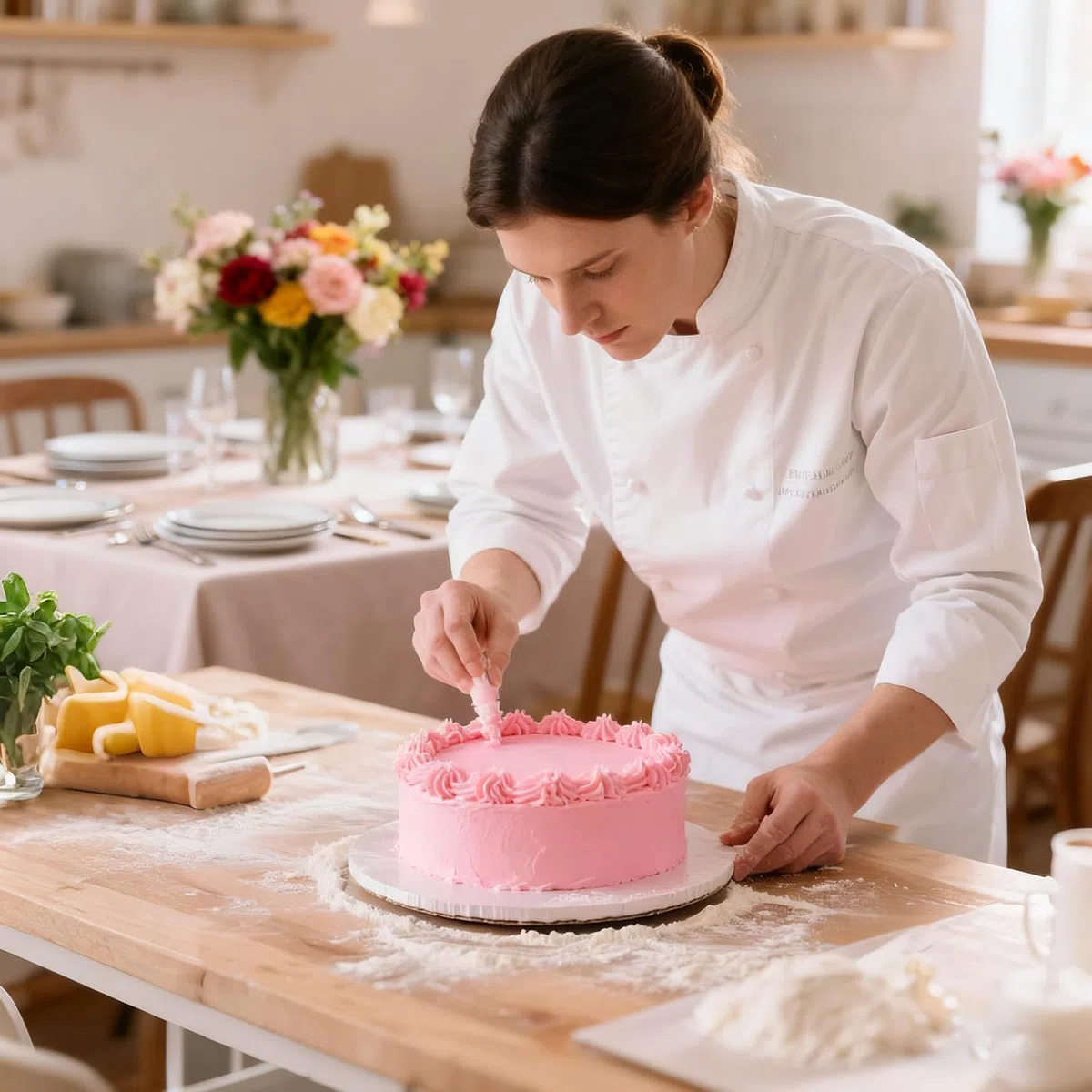 Sottotorta Tondo, 6 Pezzi Vassoio Torta Rotondo Riutilizzabile 30 cm x 12 mm, Premium Cake Board Set - Può Essere Utilizzato Su Entrambi i Lati, per Cuocere al Forno e Torte Fai da te, Bianco