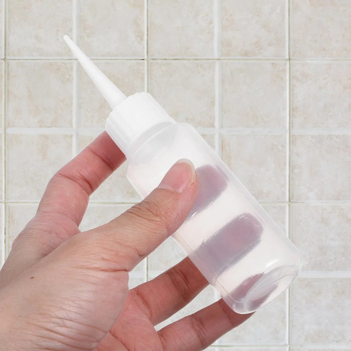Condimento Bottiglie Spremere di con Coperchio Tappo per Senape olio d' oliva 50ML 4PCS