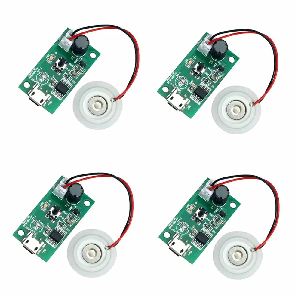 4 x 20 mm nebulizzatore ad ultrasuoni nebulizzatore atomizzatore trasduttore atomizzatore pellicola piastra accessori umidificatore guarnizione in gomma