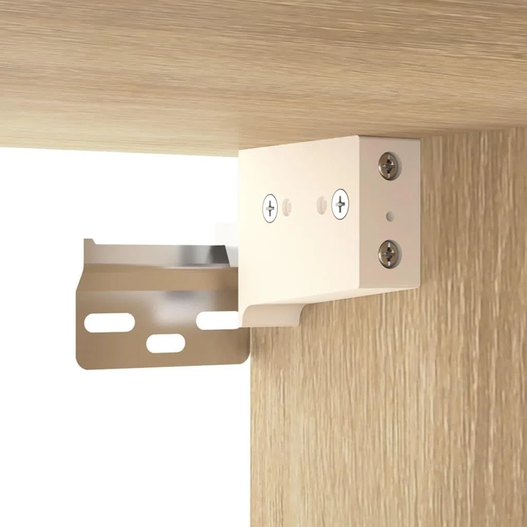 vidaXL Armadietto a Muro Rovere Sonoma 60x31x60 cm Legno Multistrato