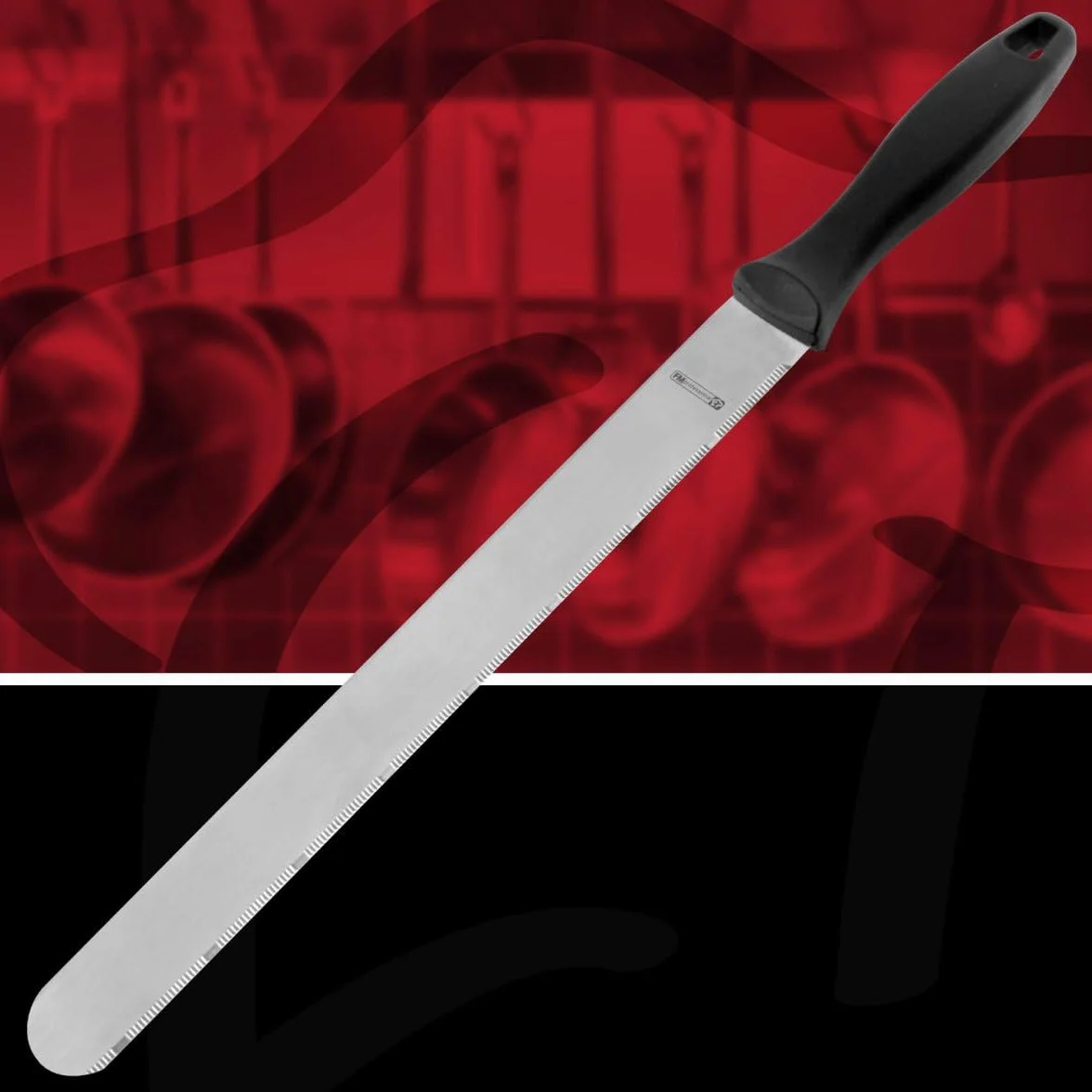FMprofessional 21558.0 Coltello da Pasticceria, Acciaio, Argento, 50 x 50 x 20 cm