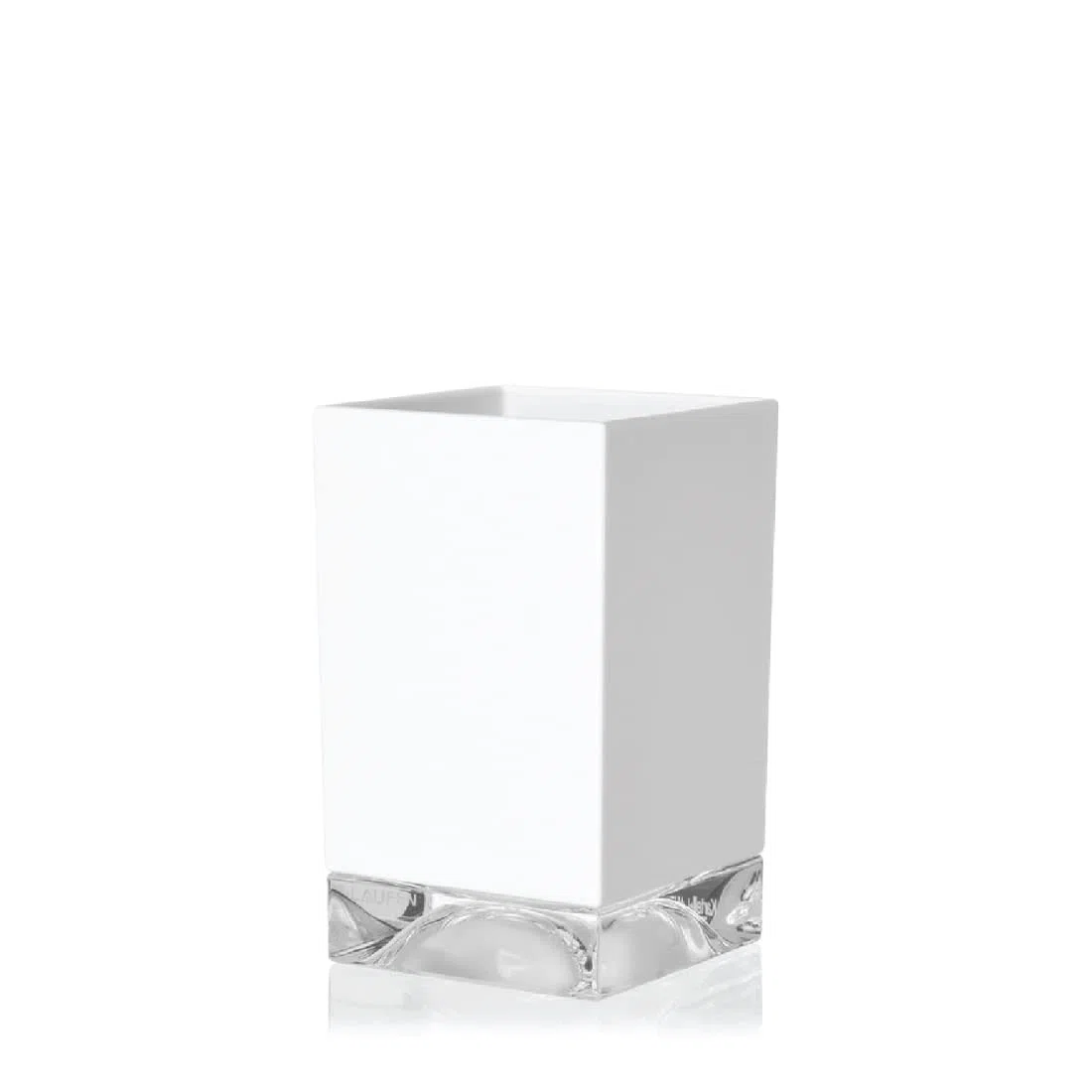 Kartell Boxy Porta Spazzolino, Bianco, 7x7x12 cm