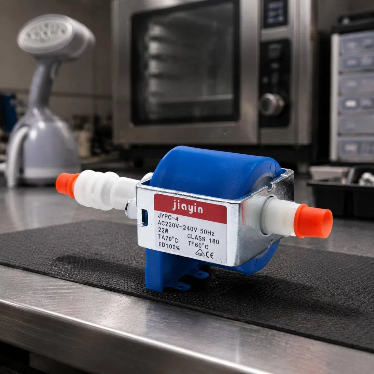 Pompa a Pistone Alta Temperatura Pompa Elettromagnetica Della'acqua 25W per Impianto per Stirare, JYPC-2