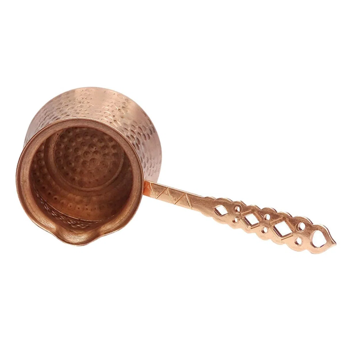 Luxshiny Caffettiera Turca Retro Resistente al Calore Usura Macchina da Caffè Compatta per Espresso e Tè Adatta Piani Cottura Elettrici e Ceramici