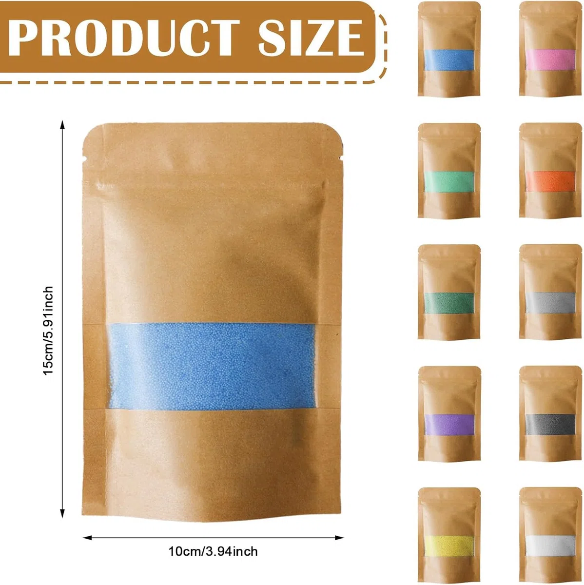 GBKDQQ Sabbia per candela con stoppino: 10 colori, granuli, 500 g, candele di sabbia, candele fai da te, set di granuli di cera per candele fai da te (80 stoppini da 10 cm)