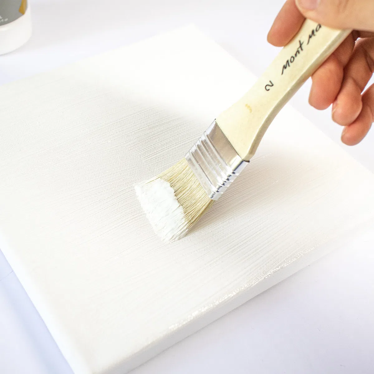 Mont Marte Gesso 500ml – Bianco – Primer universale ideale per Acrilico e Vernici ad Olio – Primer perfetto per la Tela