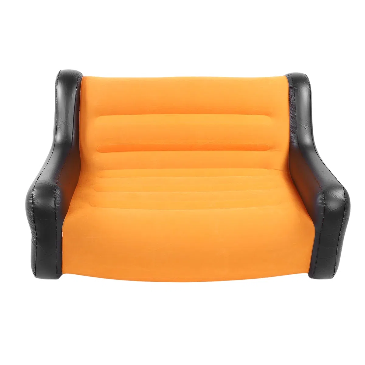 Divano Gonfiabile Gonfiabile Comodo Divano Floccato in PVC a 2 Posti per Uso Interno Ed Esterno 110x96x75 Cm
