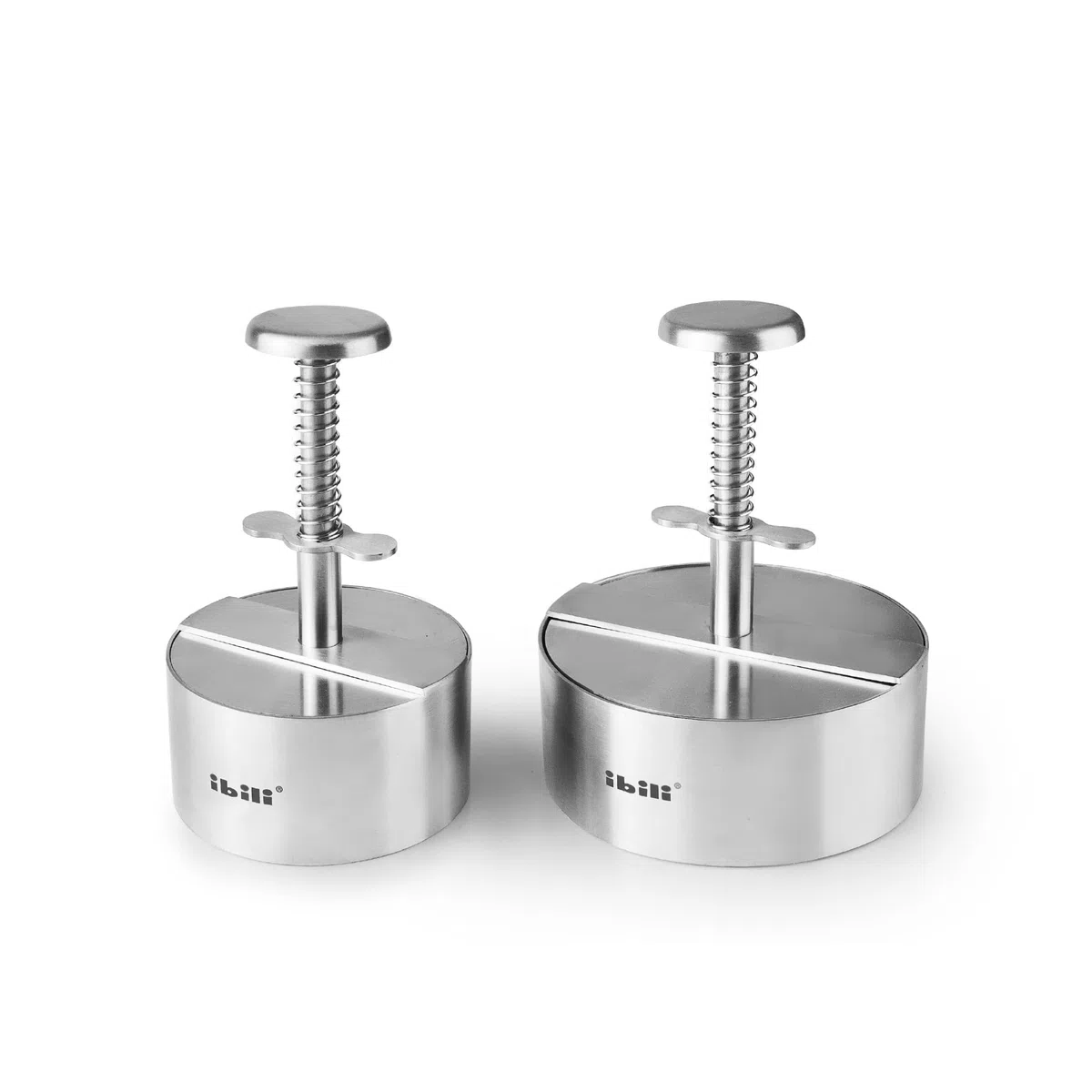 IBILI - Stampo per hamburger I-CHEF, diametro 9 cm, acciaio inossidabile