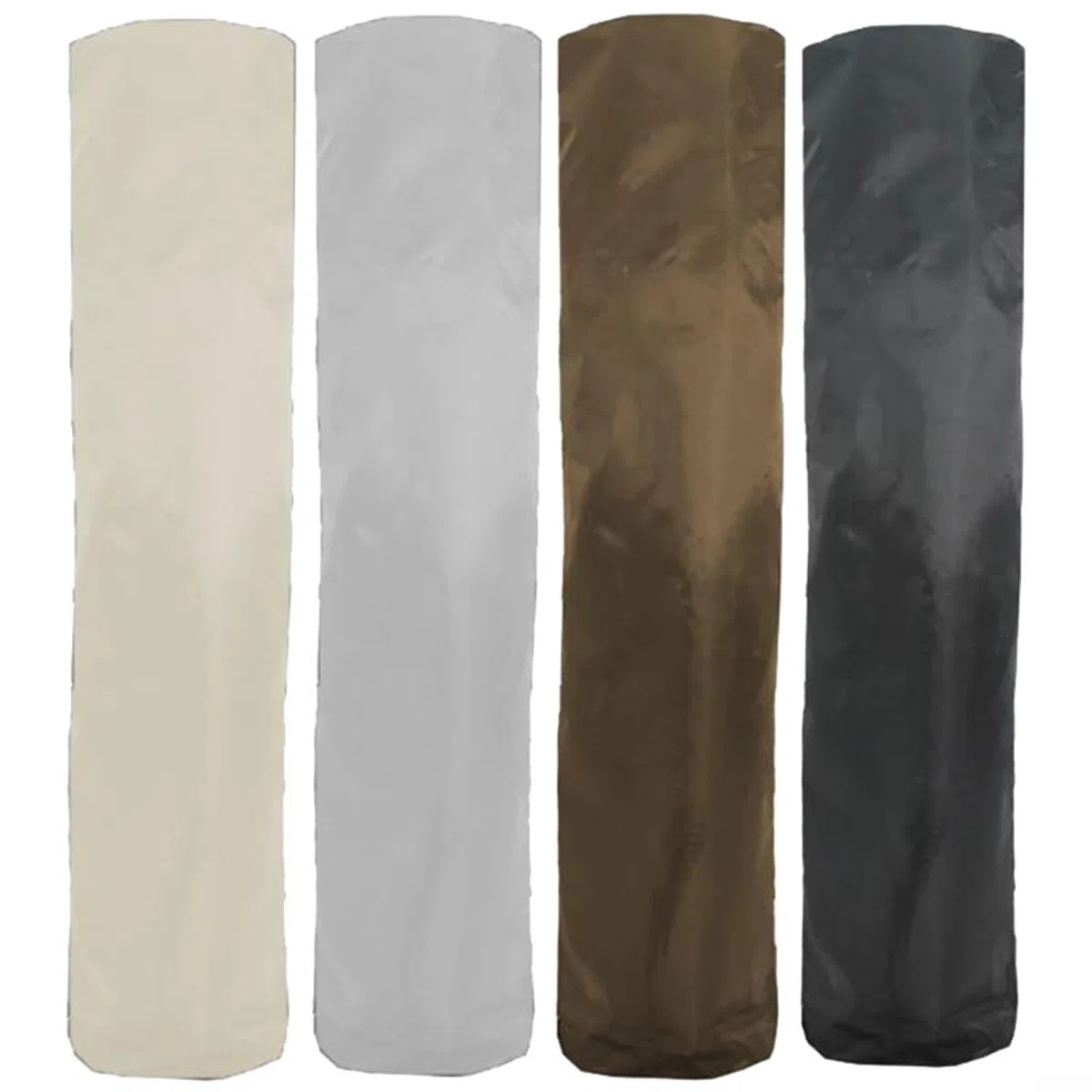 Copertura antipolvere in tessuto Oxford 420D, custodia protettiva con chiusura a cerniera, per aspirapolvere verticale, 38 x 130 cm (grigio)
