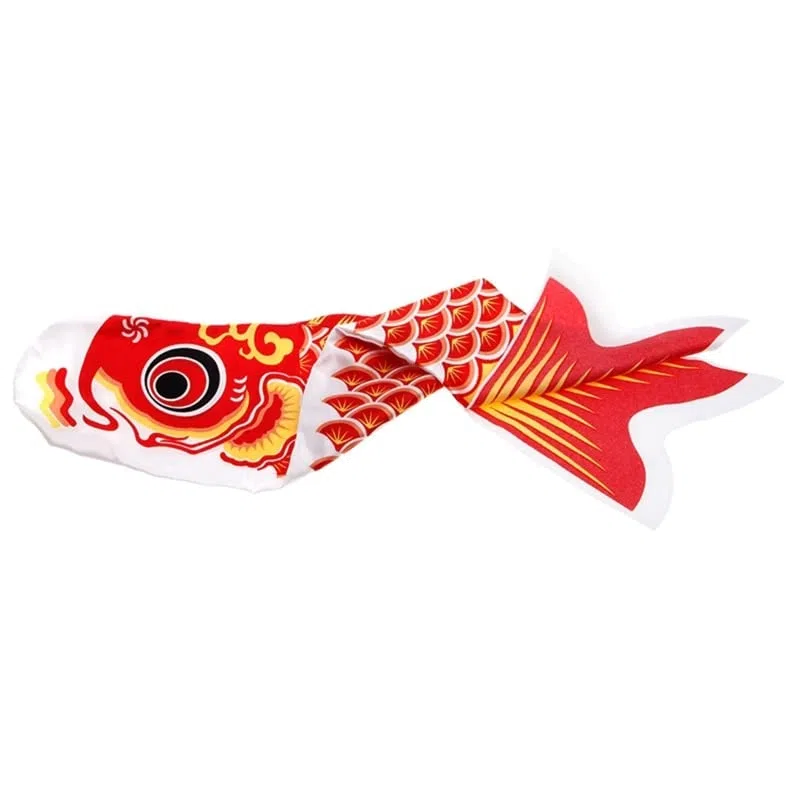 NATOU Bandiera del Pesce Volante della Bandiera del Pesce Volante della Manica a Vento della Carpa Giapponese Colorata 40cm