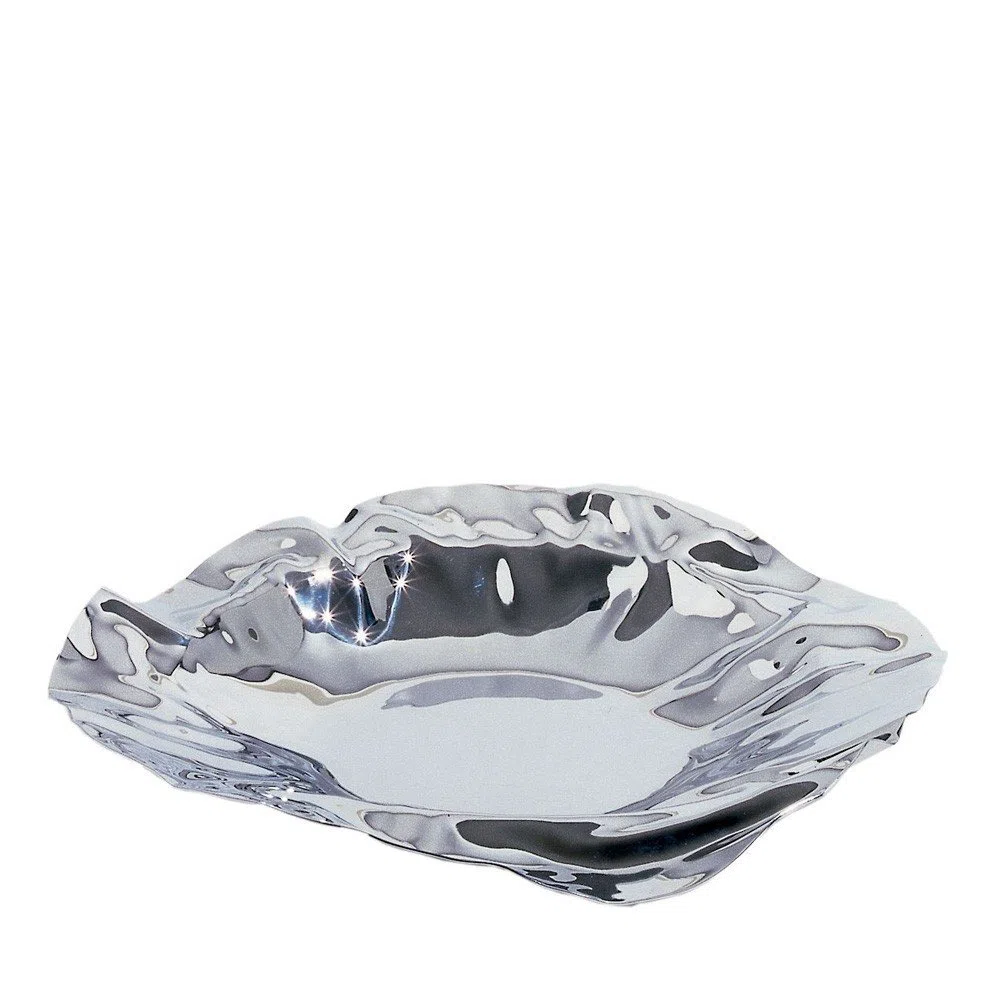 Alessi 90085 Port Cestino in Acciaio Inossidabile 18/10 Lucido