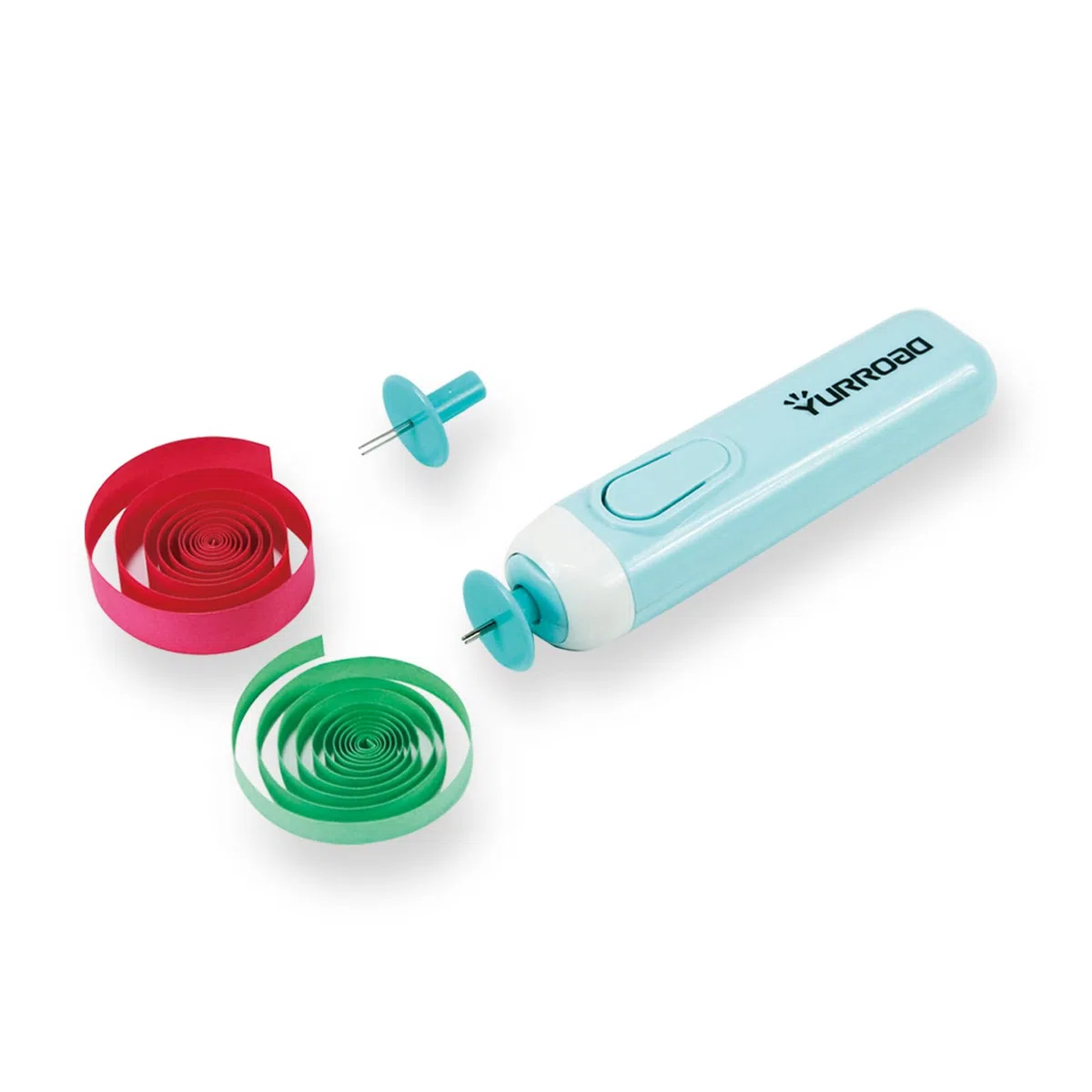 Penna Elettrica per Quilling Carta, 2 in 1 Quilling Elettrico Penna Strumento per Quilling Principiante, Quilling Penna Elettrico