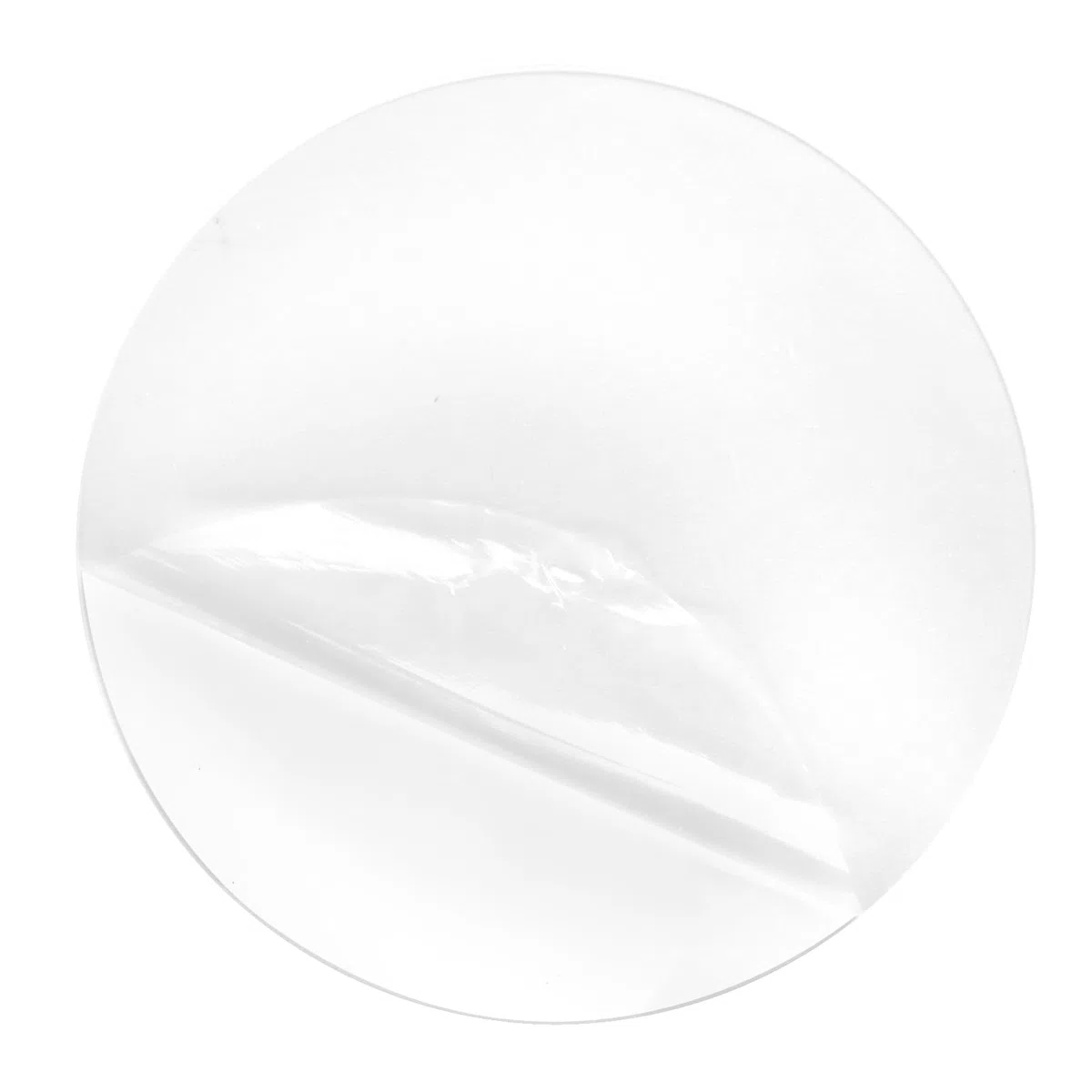 KEILEOHO 6 lastre acriliche rotonde 30 cm x 3 mm, lastre acriliche trasparenti, vetro acrilico trasparente, dischi grezzi per il fai da te per cornici, pittura, fai da te