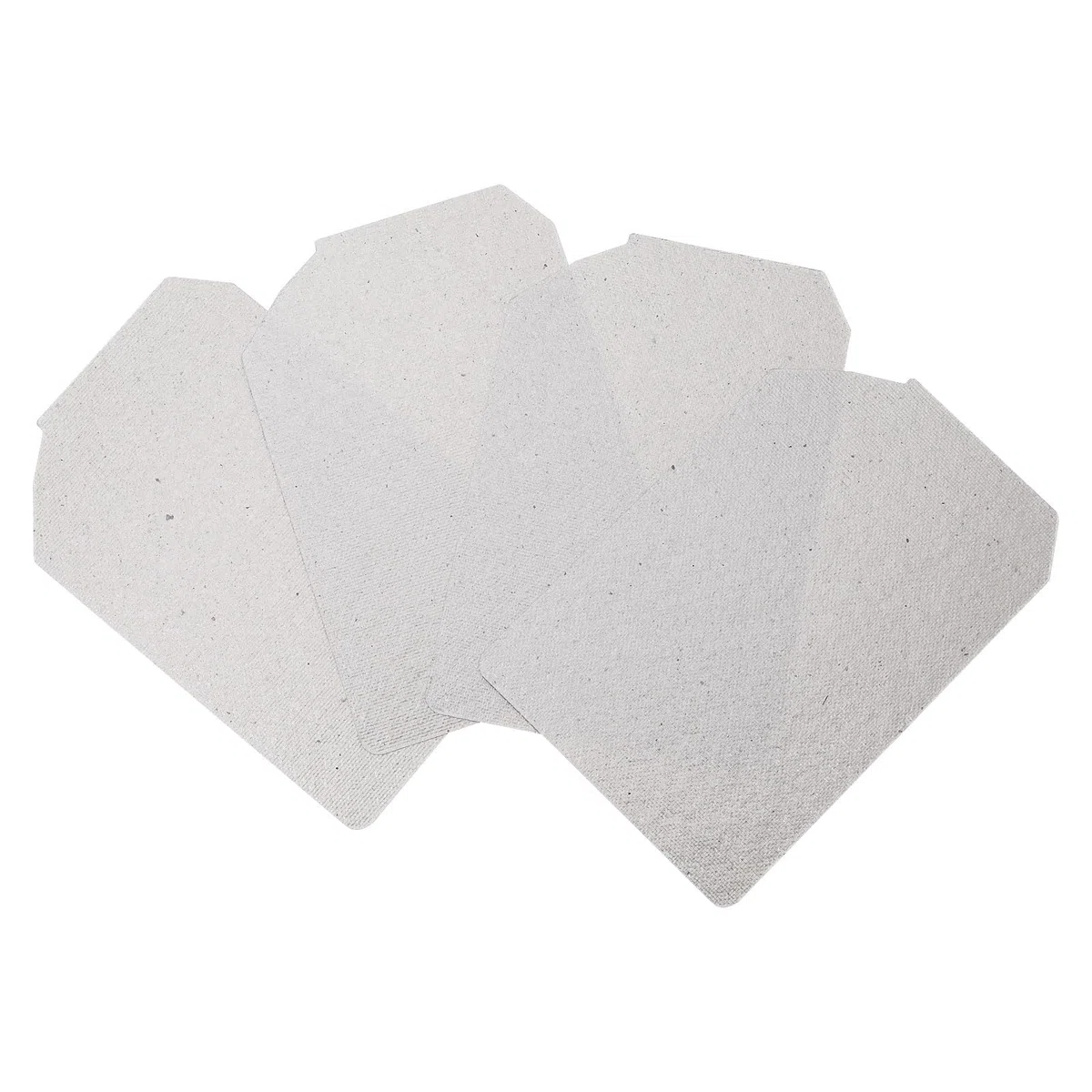 SG Store 4 Pezzi Coperture Guida d'onda Piastre Di Mica Foglio Forno A Microonde Copertura Protettiva Magnetron Parte Di Riparazione Compatibile Con Panasonic 125 Mm X 83 Mm