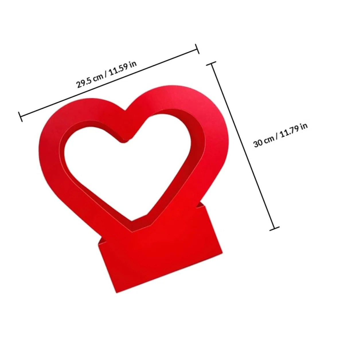 Healifty 4pezzi Scatole Floreali Forma Di Cuore Confezione Da Carta Resistente Per Bouquet Eleganti Per Matrimonio E Feste Design Romantico E Multifunzionale