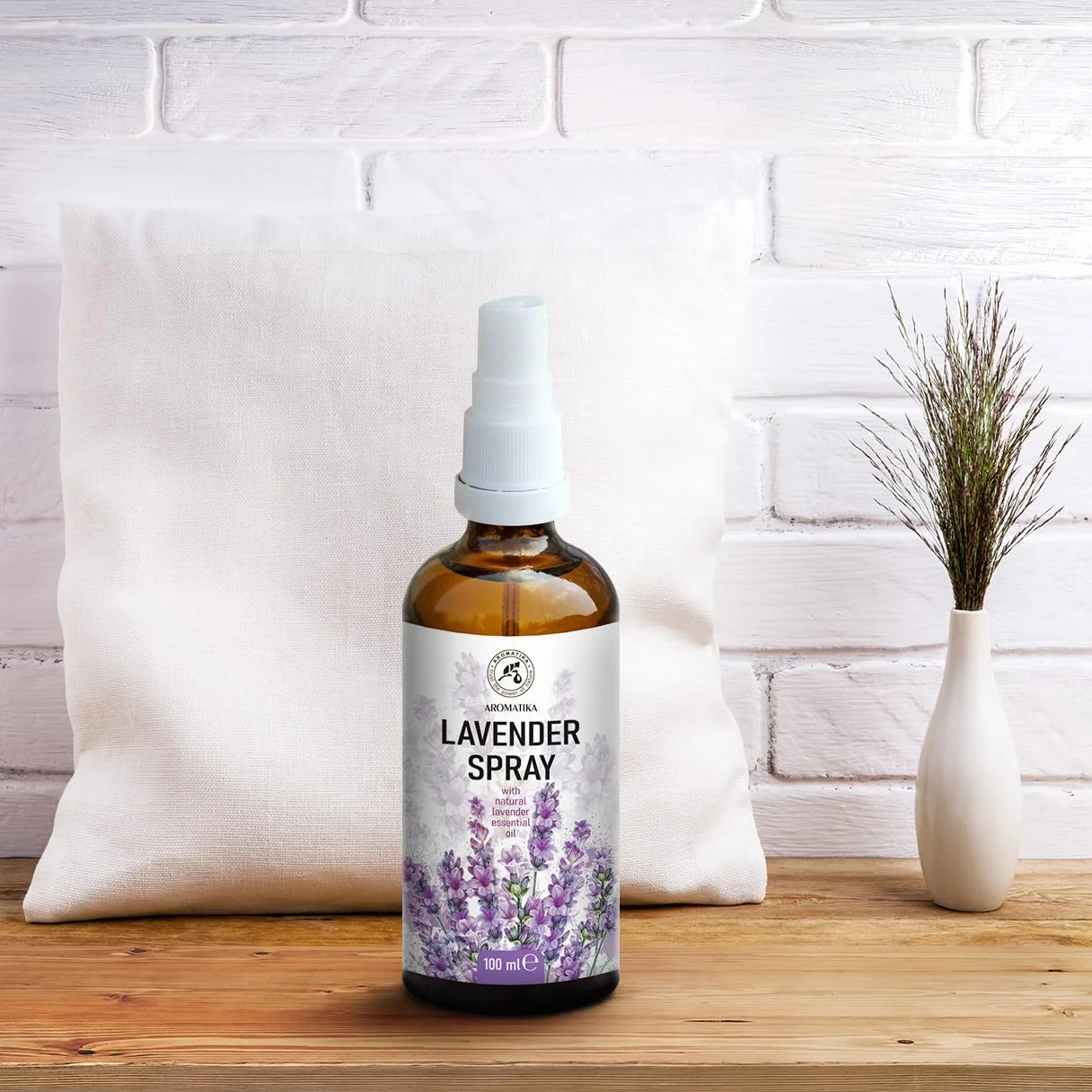 Spray Lavanda 100ml - 100% Pura di Olio Essenziale di Lavanda - Ottimo per Yoga - Spray per il Cuscino - Rilassamento - Sonno