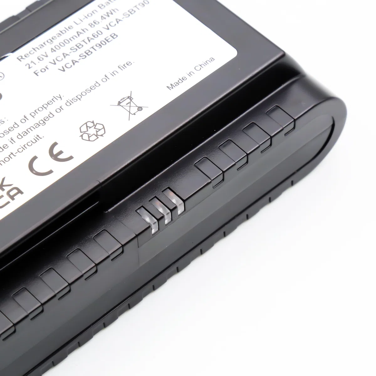 BLESYS VCA-SBTA60 VCA-SBTA60/VT Batteria per Samsung Jet 60 Turbo Jet 65 Pet Pro Aspirapolvere VS15A6031R1 VS15A6031R4/ET VS15A60AGR5/WA 21,6V 86,4Wh