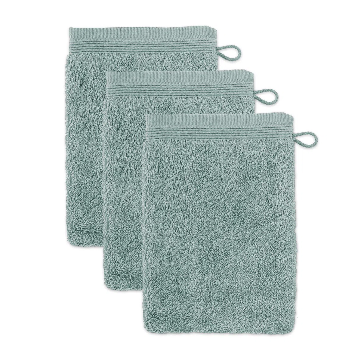 Möve Set da 3 guanti da bagno super soffici, 15 x 20 cm, 100% cotone