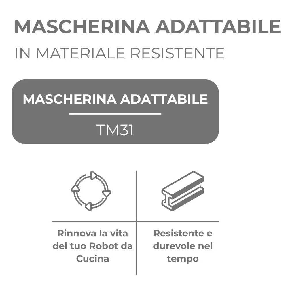 Mascherina Tastiera Frontale Bimby TM 31 Compatibile