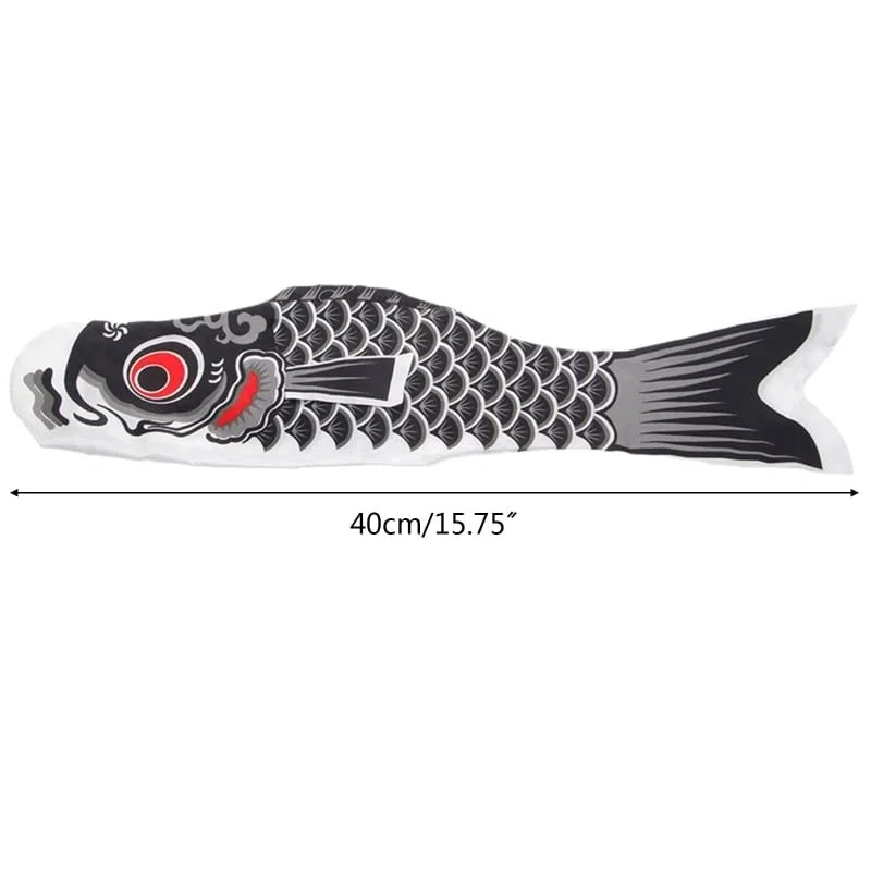 NATOU Bandiera del Pesce Volante della Bandiera del Pesce Volante della Manica a Vento della Carpa Giapponese Colorata 40cm