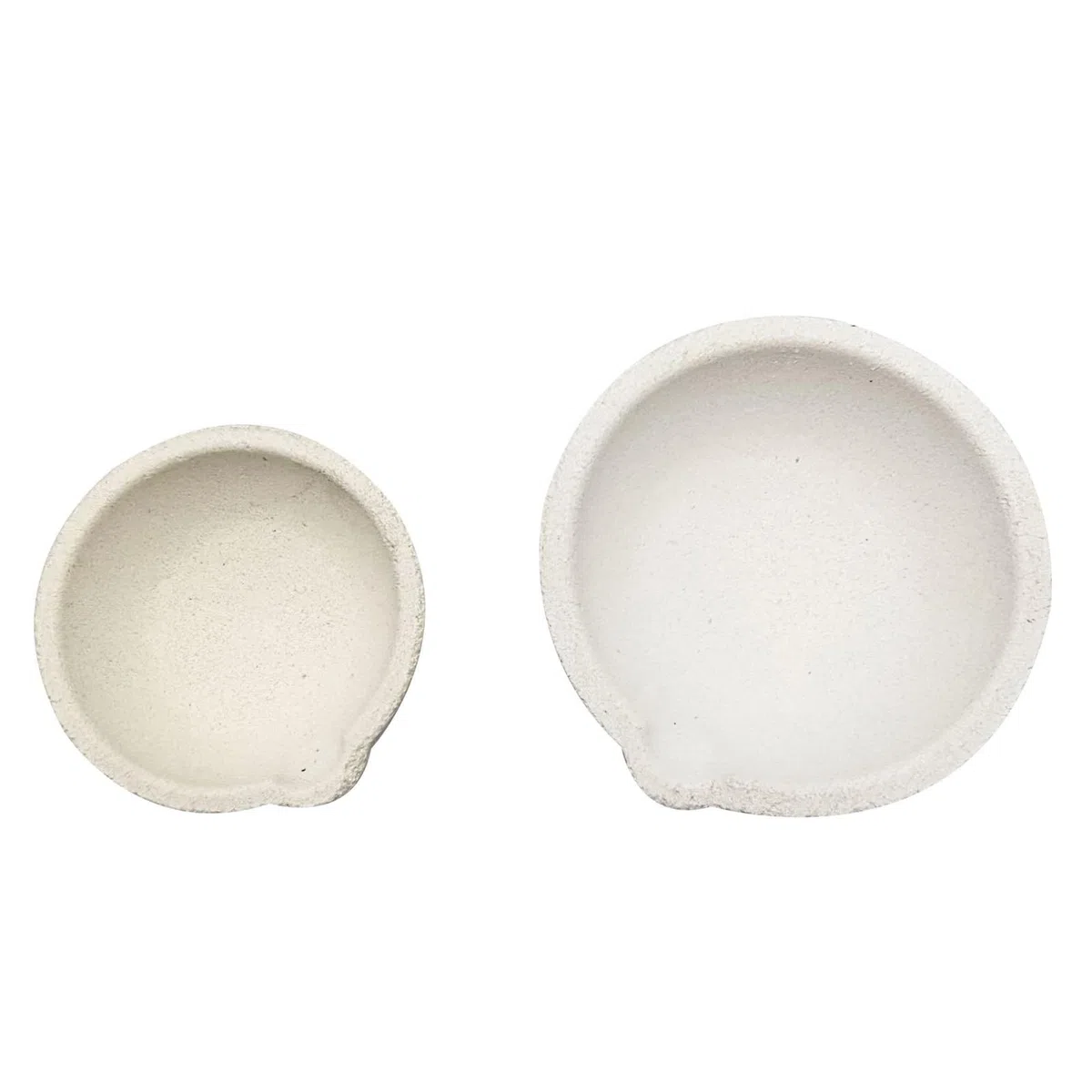 Set di attrezzature per crogiolo in metallo con piatti antiurto per gioiellieri professionisti artigiani oro argento forno intrattabile