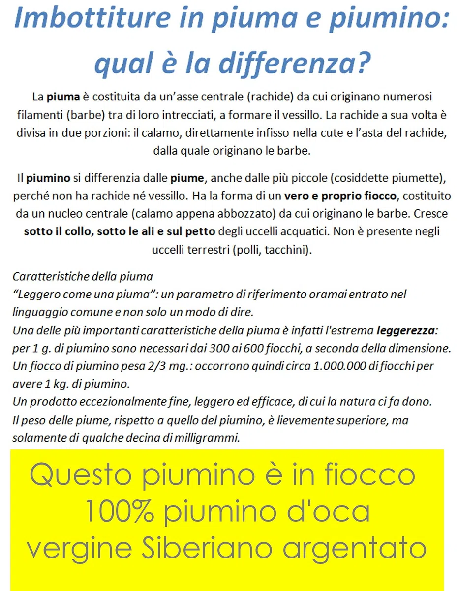 Molina Piumino Matrimoniale Perla 250x220 – 100% Piuma d’Oca Vergine Siberiana – 5 Punti Calore, Anallergico, Invernale Premium Made in Italy + copripiumino double-face var. (Rosa chiaro/Rosa scuro)