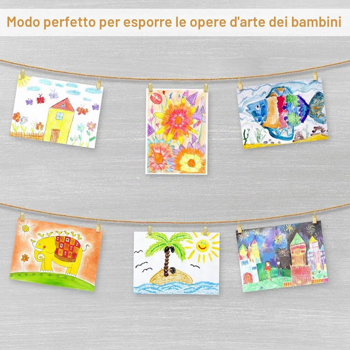 Coideal Pinza per tenda dorata con ganci, 100 pezzi piccolo morsetto per tende in acciaio inossidabile per decorazione di matrimonio, foto, arte artigianale Dispaly (oro)