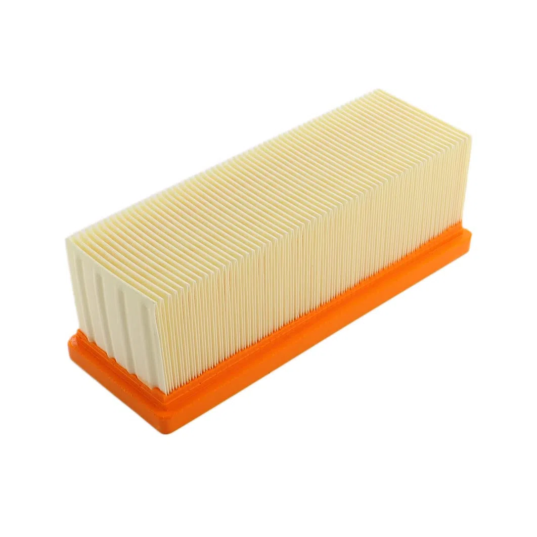 MCHNIC Filtro a pieghe piatto per Kärcher 2501, 2501 TE, 2601 plus, 2701, 2701TE, 2801, 2801 plus, 3001, SE 2001, SE 3001, SE 5100, SE 6100, ricambio per 6.414-498.0