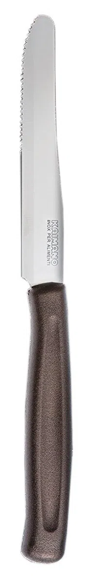 Kaimano KDN041406L Dinamik Coltelli da Tavola Mezza Serrazione, Acciaio Inossidabile, Marrone, Taglia Unica, 6 unità