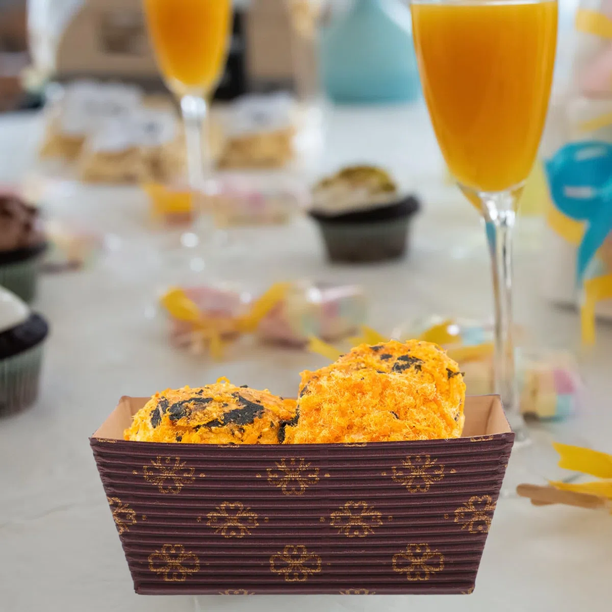 Alipis 50pezzi Teglia Per Pane e Antiaderente Per Muffin e Dolci Per Versatile e
