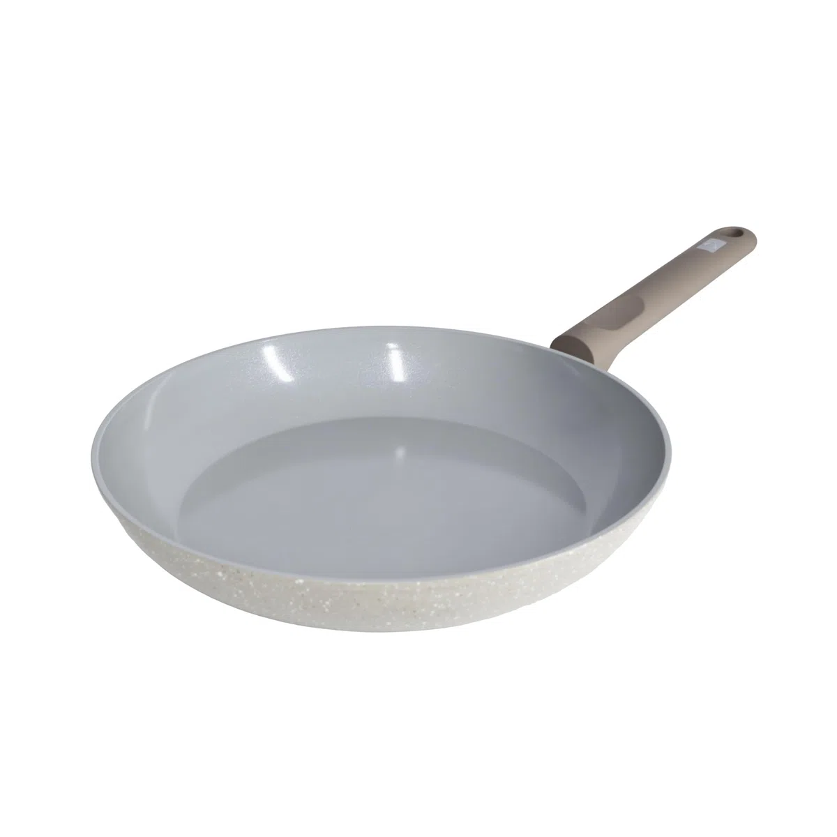 Zanetti, Padella Origin Diametro 18 cm, Rivestimento in Ceramica, Antiaderente Alta Qualità, Fondo Alto Spessore, Cucina Sana e Naturale, Manico Ergonomico Soft Touch, Adatta per Induzione
