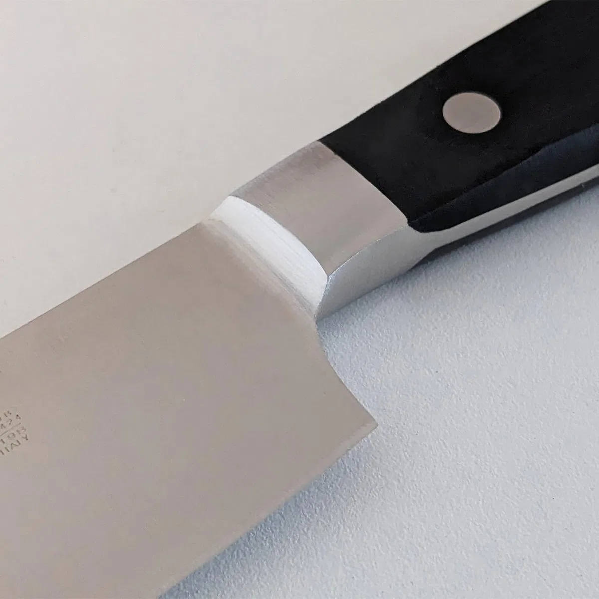 Ambrogio Sanelli, Maitre Coltello da Cucina Trinciante, Coltello Chef con Lama in Acciaio Inox all'Azoto 24 cm e Manico Ergonomico, Coltelli da Cucina Professionali, Made in Italy