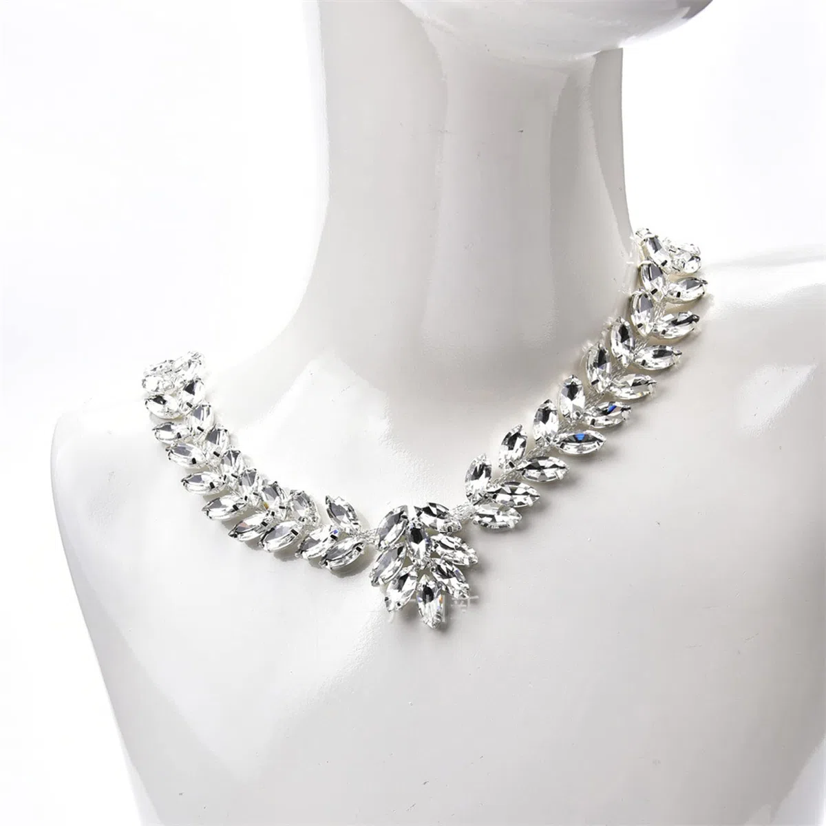 Applique di Strass, Catena di Strass per Abiti da Sposa, Vestiti, Cintura di Cristallo, Applicazioni per Cucire per Scarpe
