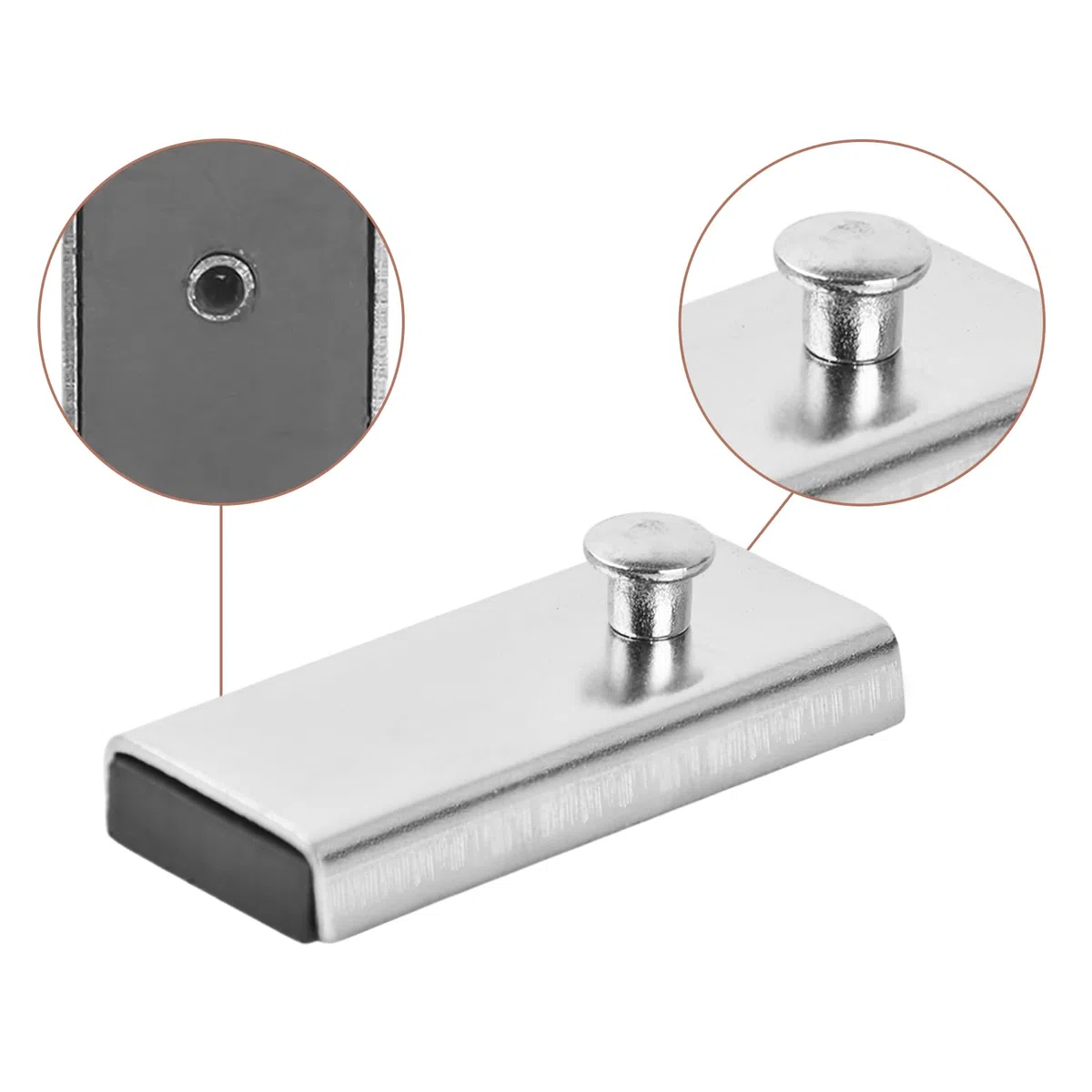 4 Pezzi Magnetica Seam Guide,Magnetici per Cucitura,Guida alla Cucitura Magnetica,Guida Magnetica Della Cucitura,Accessori Macchina da Cucire,Guida Magnetica Universale,Magneti Guida per Cuciture Drit