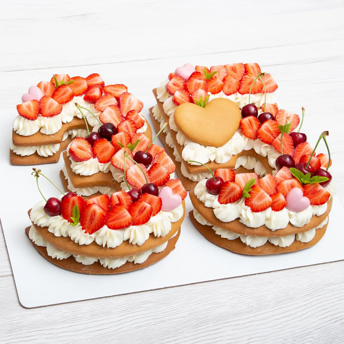 Stencil per Dolci,9 Pezzi da 0 a 8 Numeri fai da te,Stencil in Plastica Piatta,Stencil Numerico per Torte fai da te,Biscotti,Matrimoni,Compleanni,Feste (30 cm)