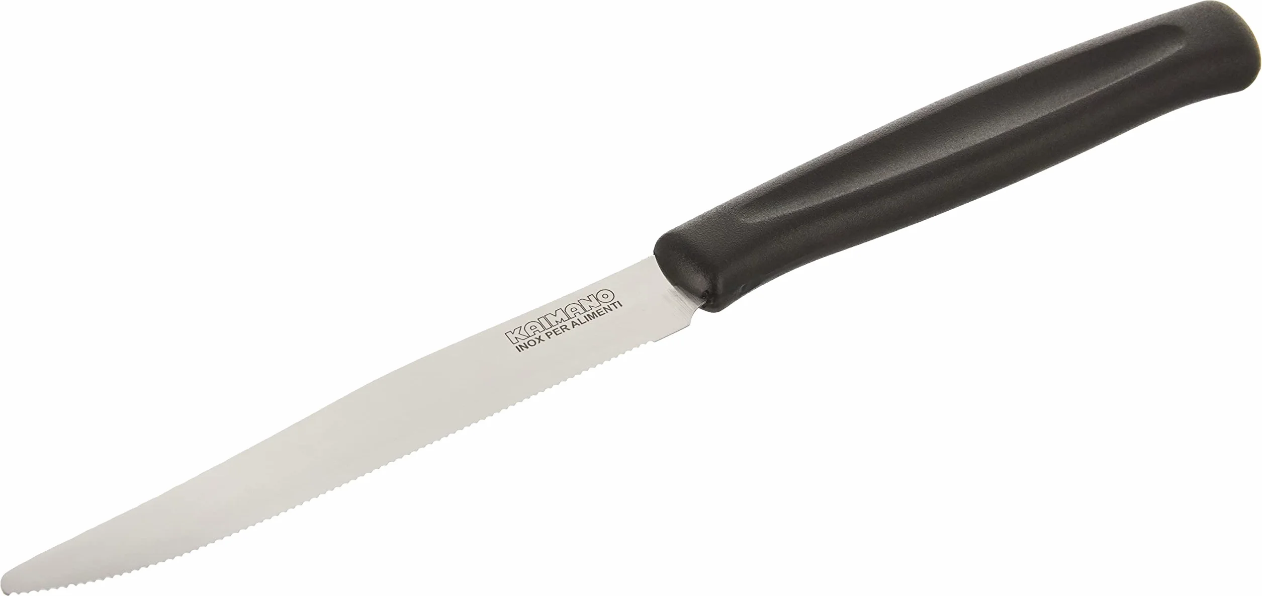 Kaimano KDN041806N Dinamik Coltelli Bistecca, Rame, Nero, 6 unità