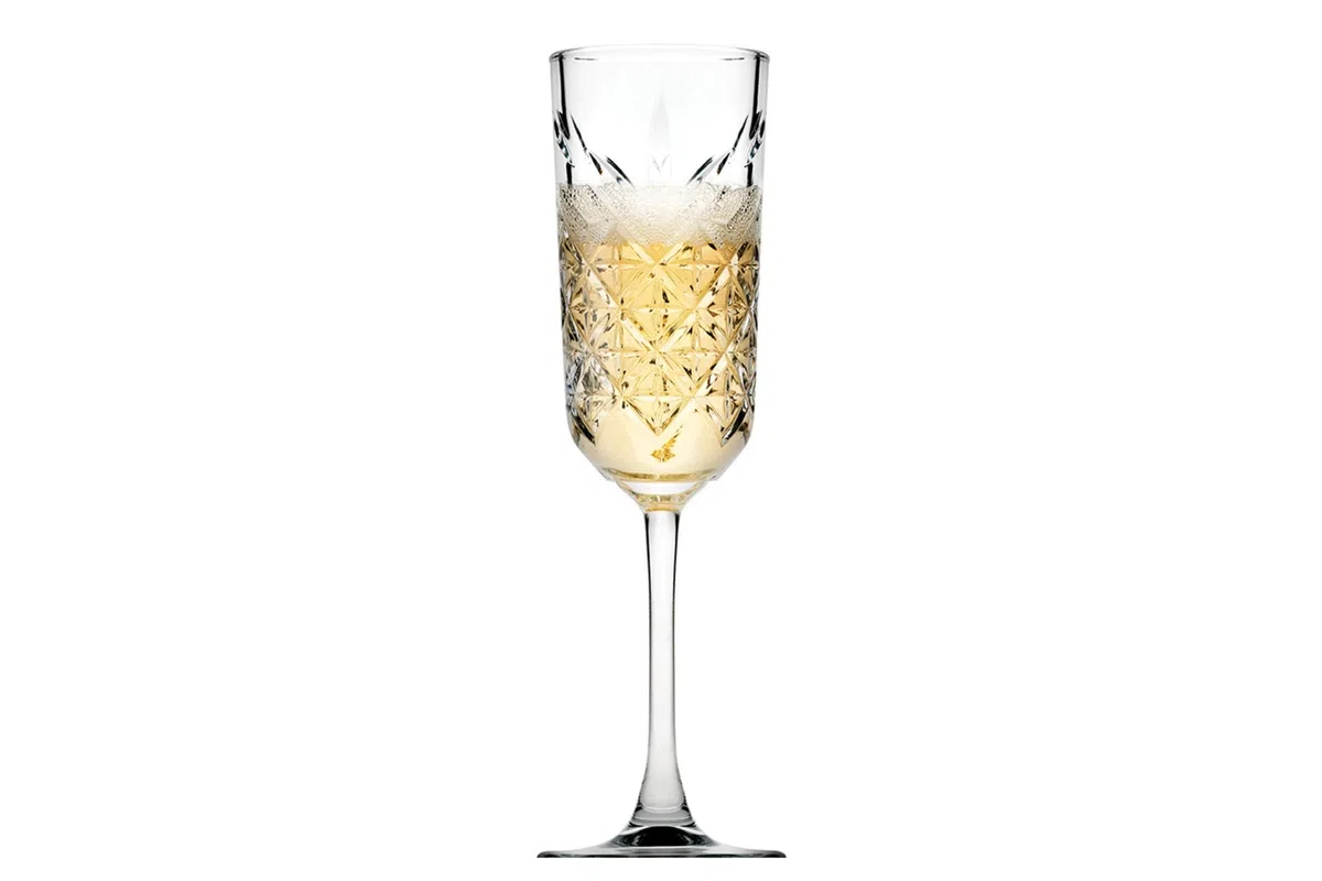 Pasabahce Confezione 12 calici Champagne in Vetro Timeless CL 17,5 cm 24h
