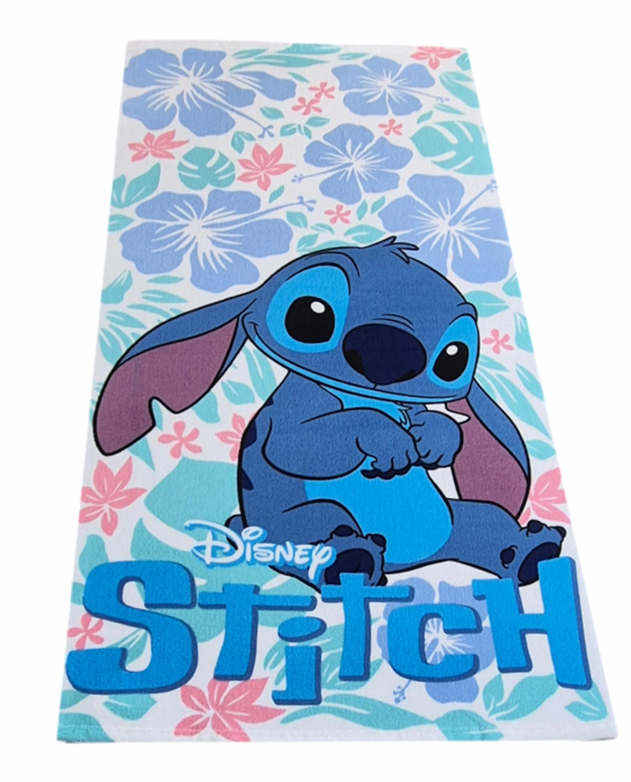 Theonoi Disney Lilo und Stitch - Asciugamano da bagno per bambini, 70 x 140 cm, 100% cotone, per ragazzi e ragazze, standard Öko Tex