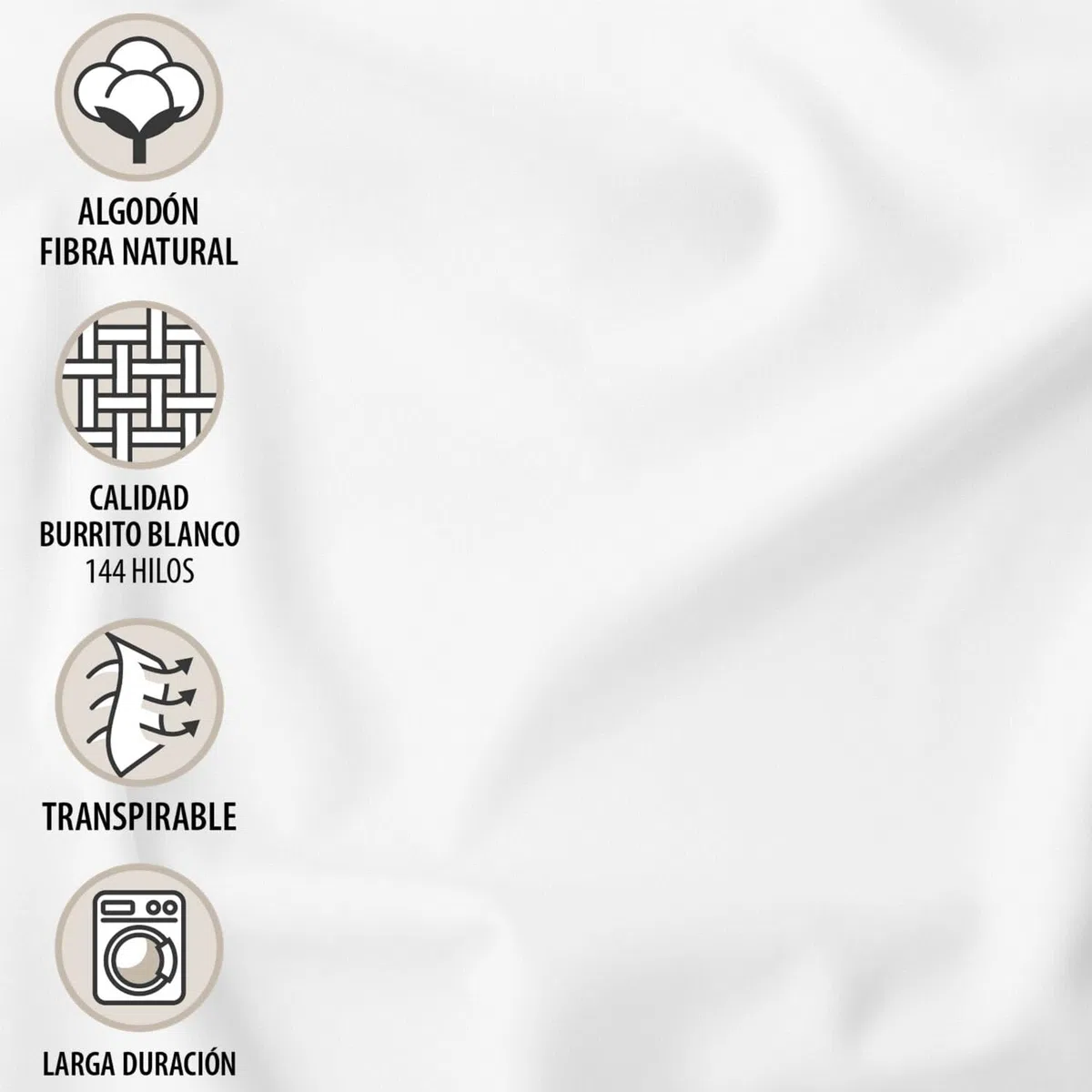 Burrito Blanco | Lenzuola con angoli 80 x 190/200 cm | Letto da 80 cm (+ misure disponibili) | Tessuto in cotone 100% | Design A8 blu