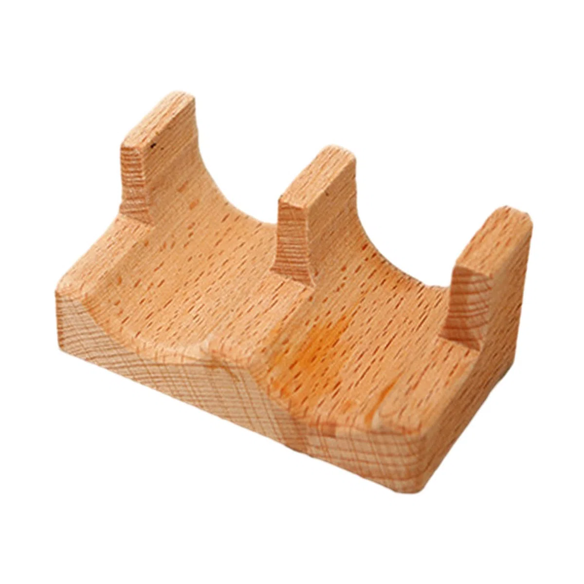 2 set di accessori porta taco in legno per sushi e taco, vassoio per taco per feste e ristoranti, 2 continui