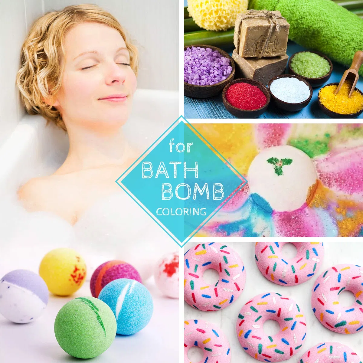 20 Coloranti per Bombe da Bagno per Produzione di Sapone Artigianali - Liquido Concentrato fai da te, Slime, Creazioni - Flaconi di 6ml