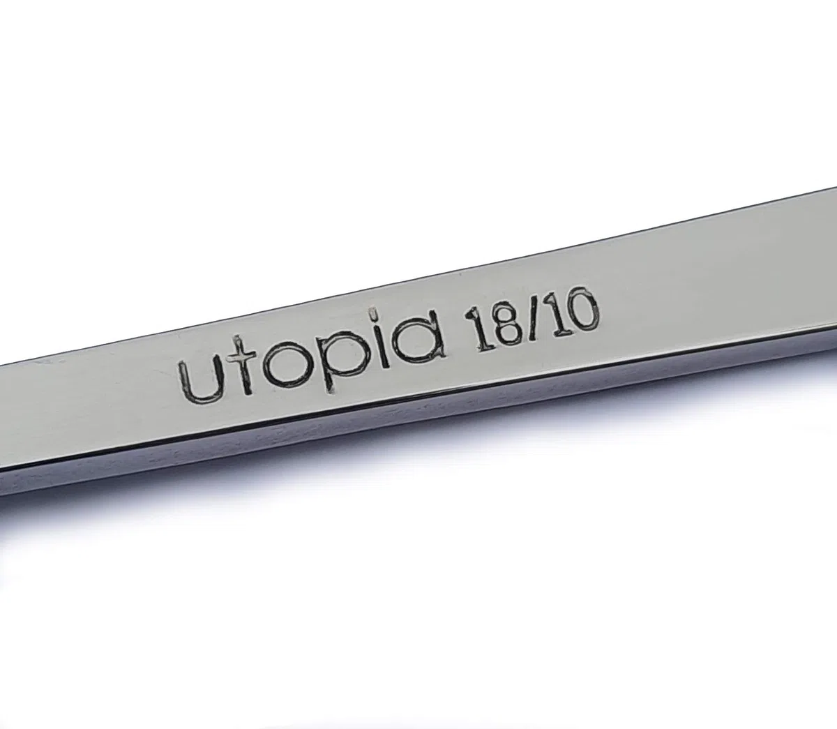 Set di 2 cucchiaini con manico lungo in acciaio inox lucido 18/10, cucchiaini da tè con manico per gelato