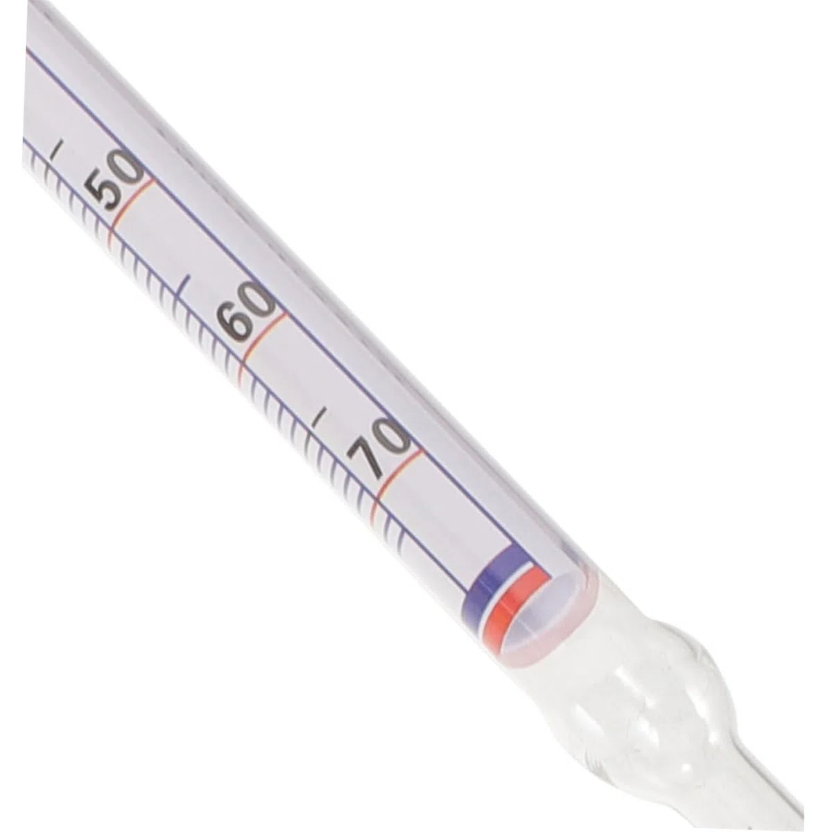 Densimetro in Vetro per Misurare Densità Liquidi 1.0-2.0 Scala Baumé 0-70, Confezione 2 Pezzi, Preciso e Resistente per Cucina e Laboratorio